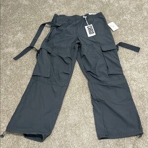 Dark Gray Cargo Pants